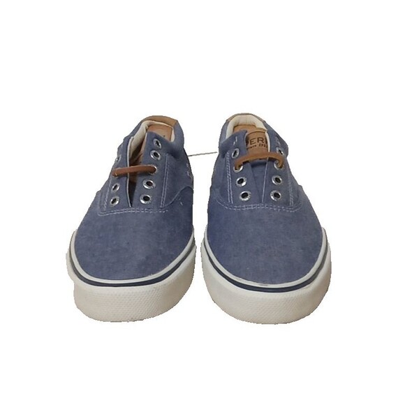 Mens Canvas SPERRY TOP SIDER STRIPER ll STS14546 Sneakers - Shoe Size US 7 M - Picture 3 of 8